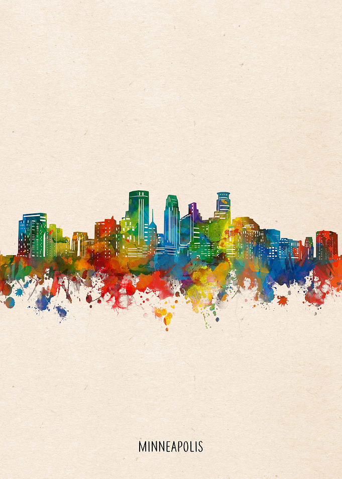 minneapolis watercolor