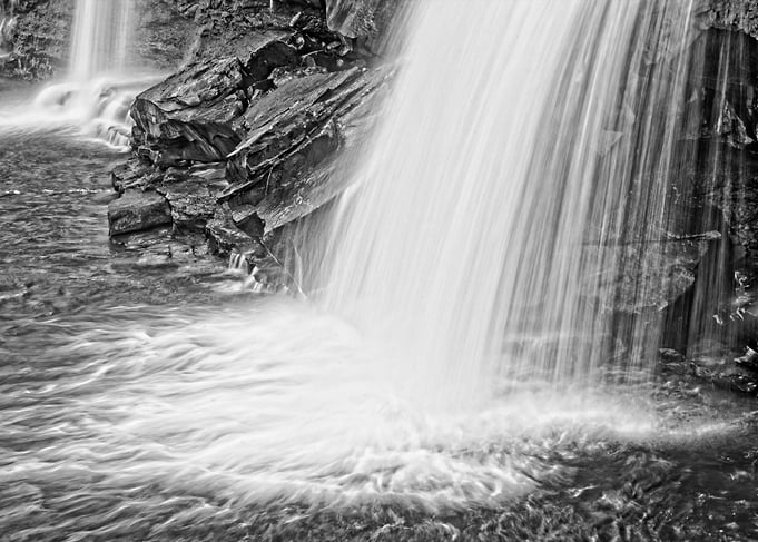 At the Base of the Falls