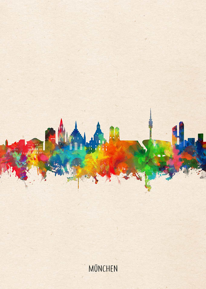 munich watercolor