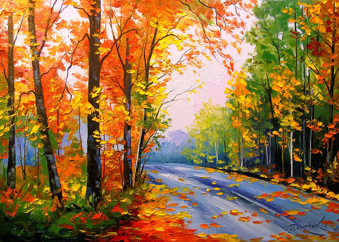 Autumn road