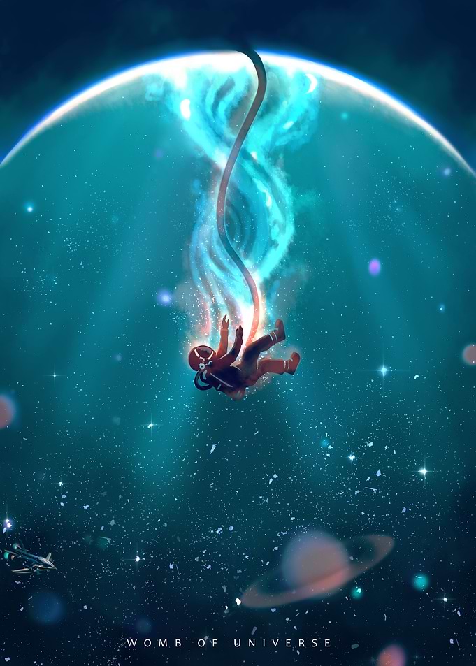Drowning Astronaut