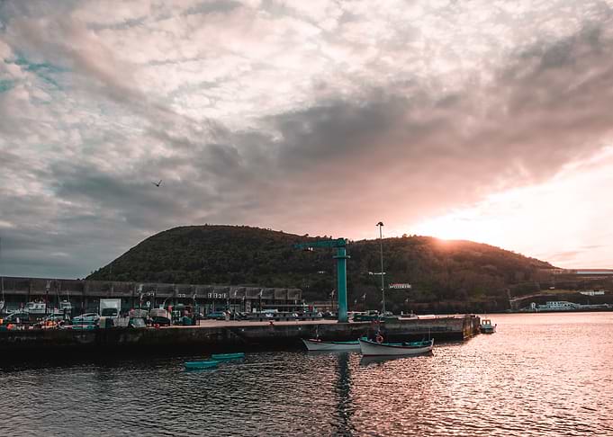 Monte Brasil Sunset