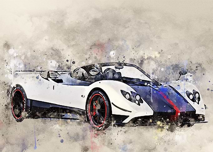 Pagani Zonda Cinque Roads