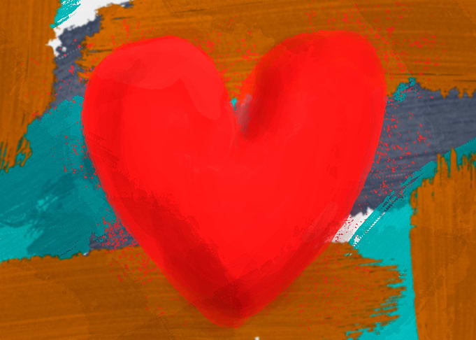Color heart