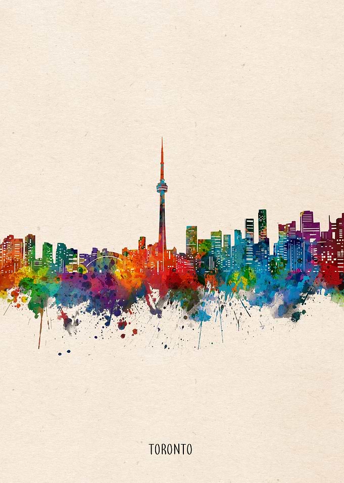 toronto watercolor