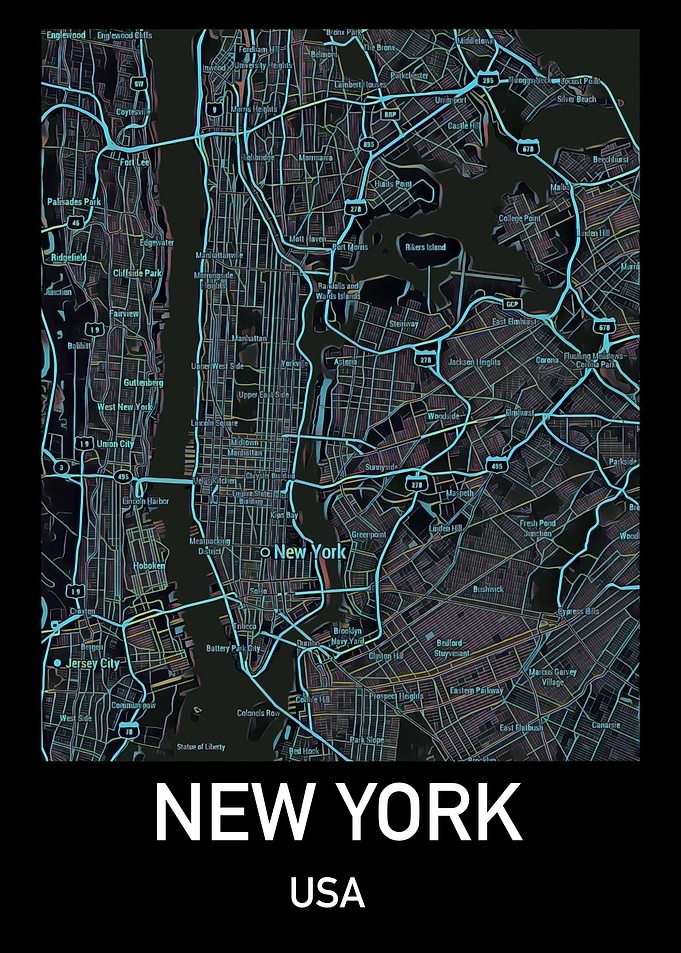 New York City USA Ed Black