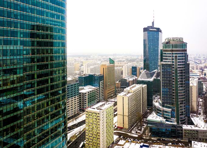 Warsaw city center