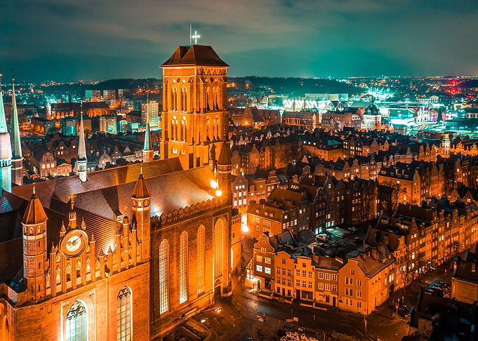 Gdansk by night