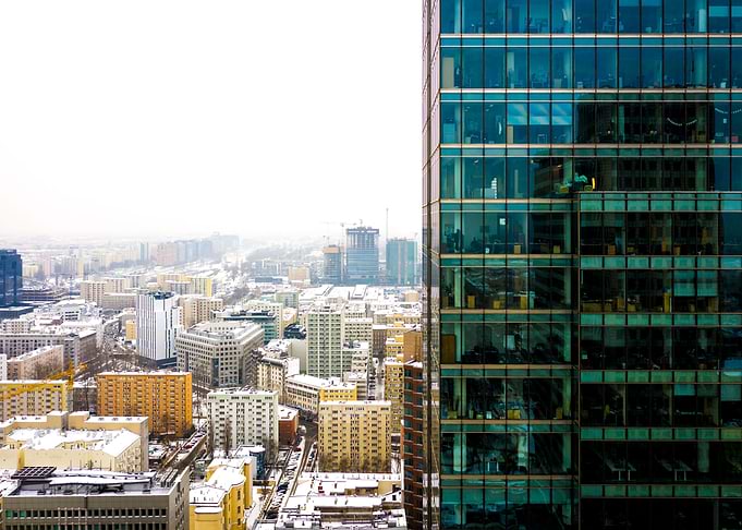 Warsaw city center