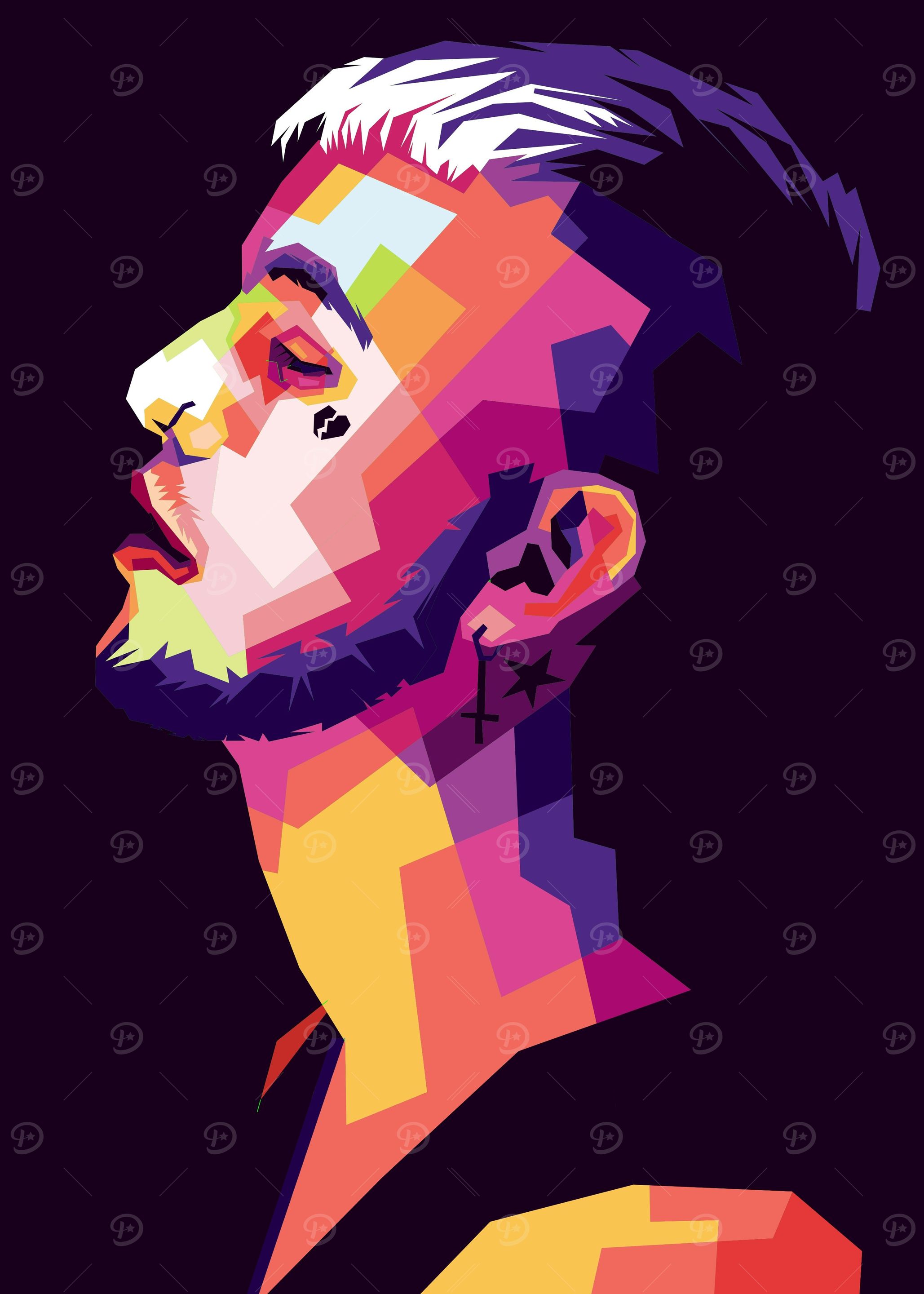lil peep in popart