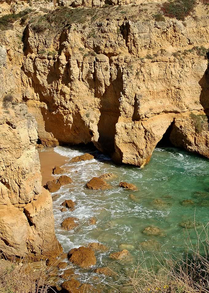 Sandstone Algarve Rocks