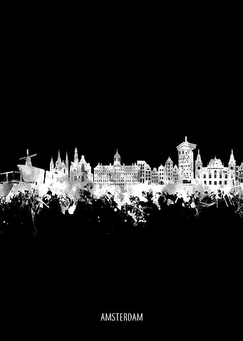 amsterdam city black