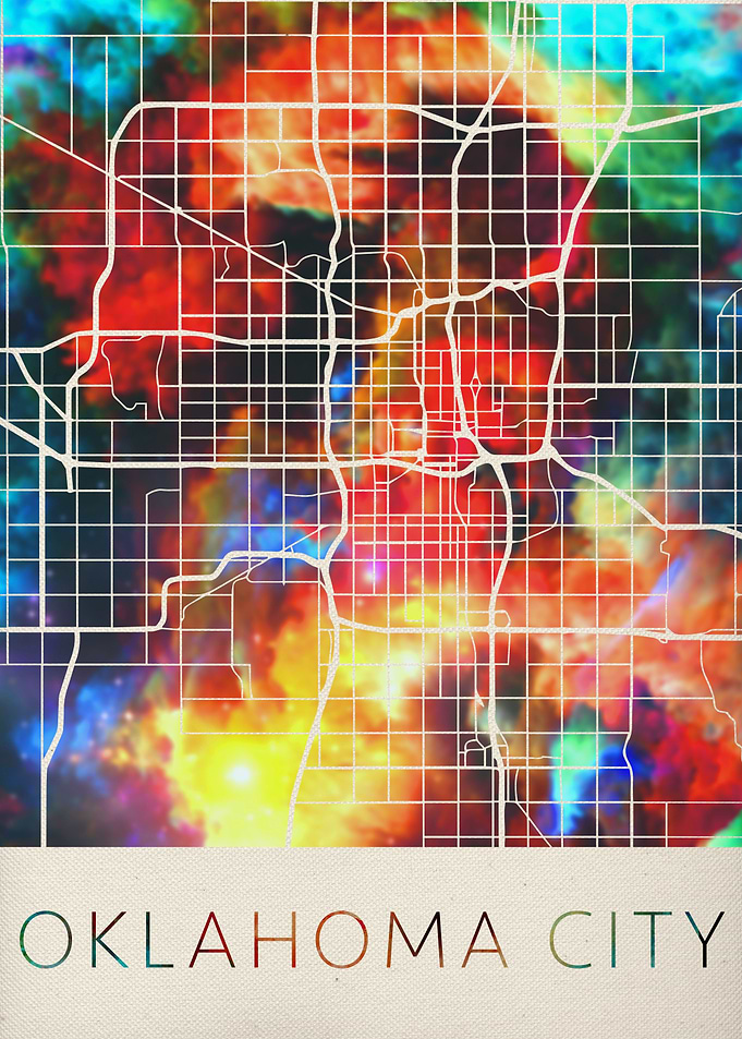Oklahoma City Watercolor