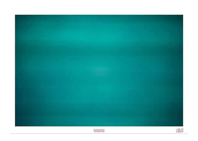 green beige turquoise