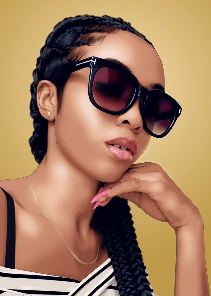 LADY IN SUNGLASSES