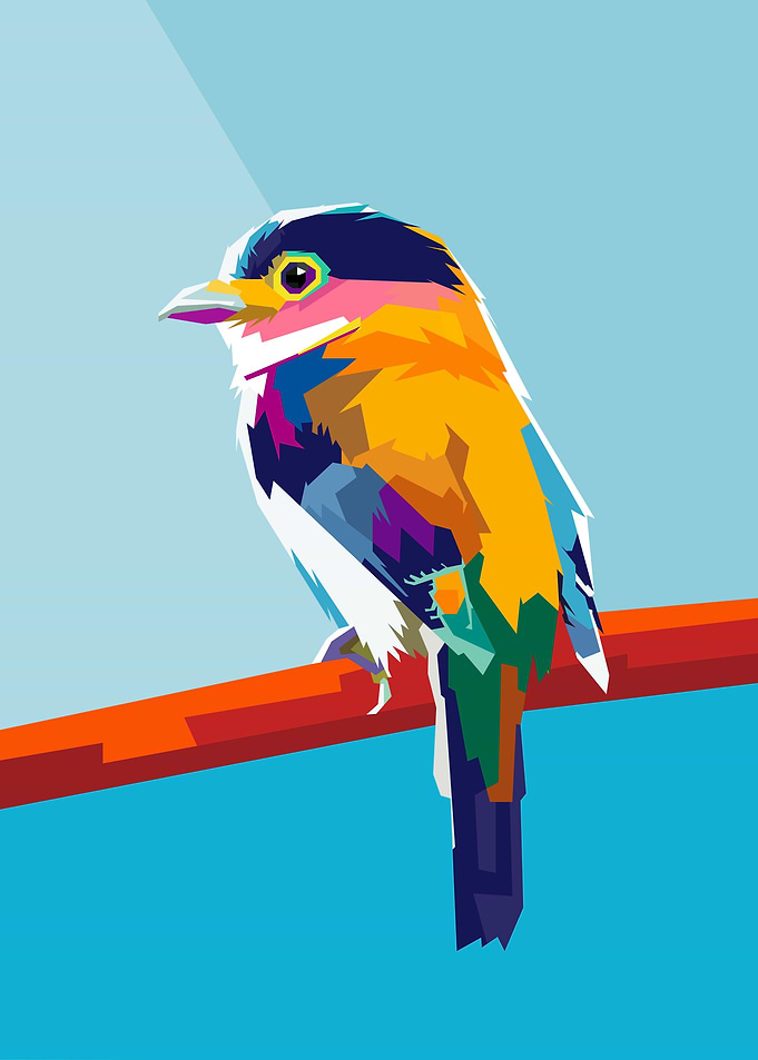 Pop Art Bird