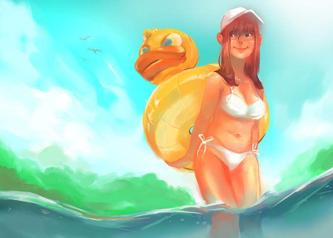 yellow duck