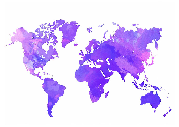 Amazing world map
