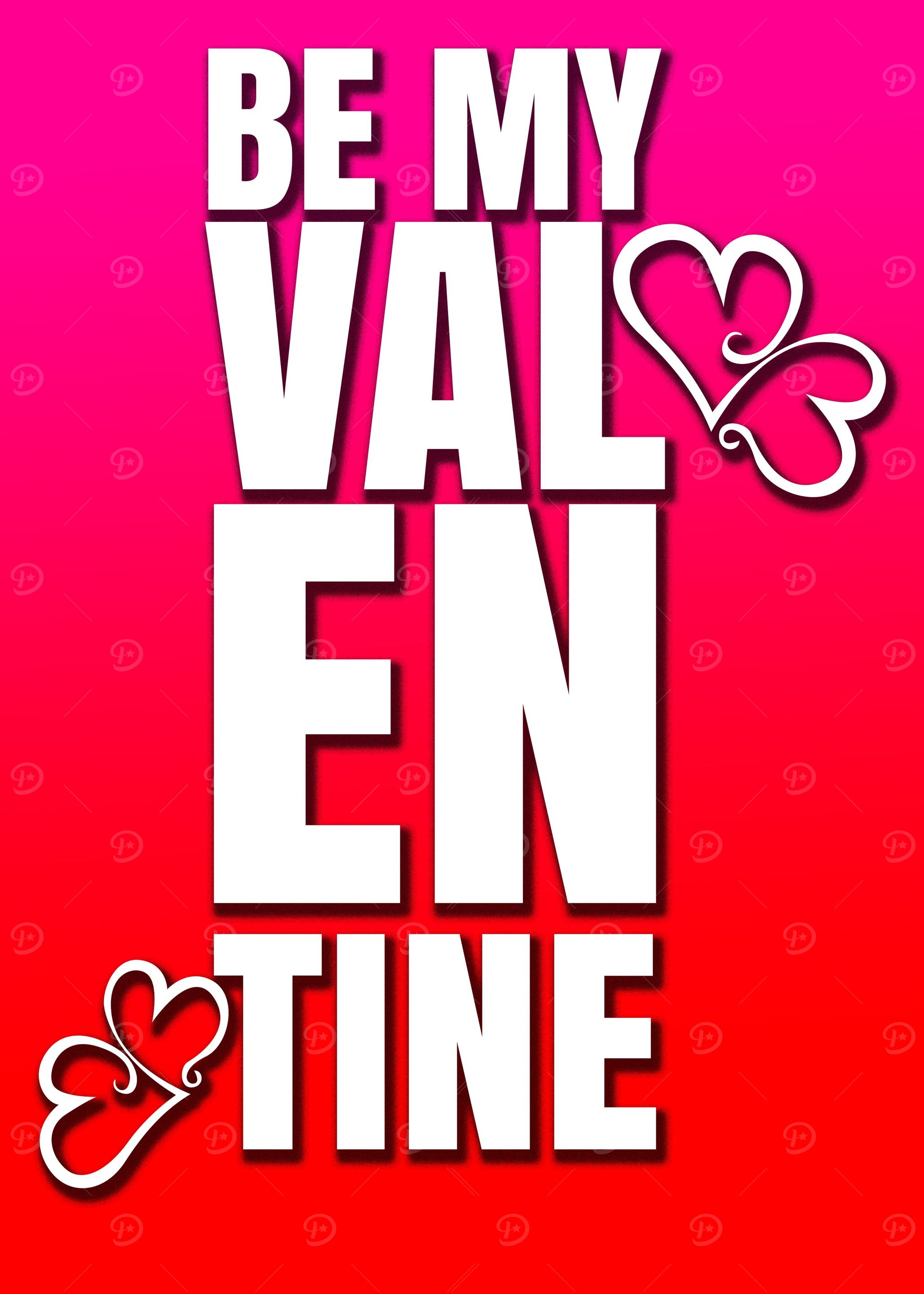 Be my valentine