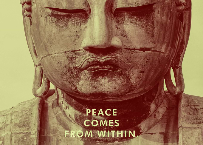 Buddha Duotone