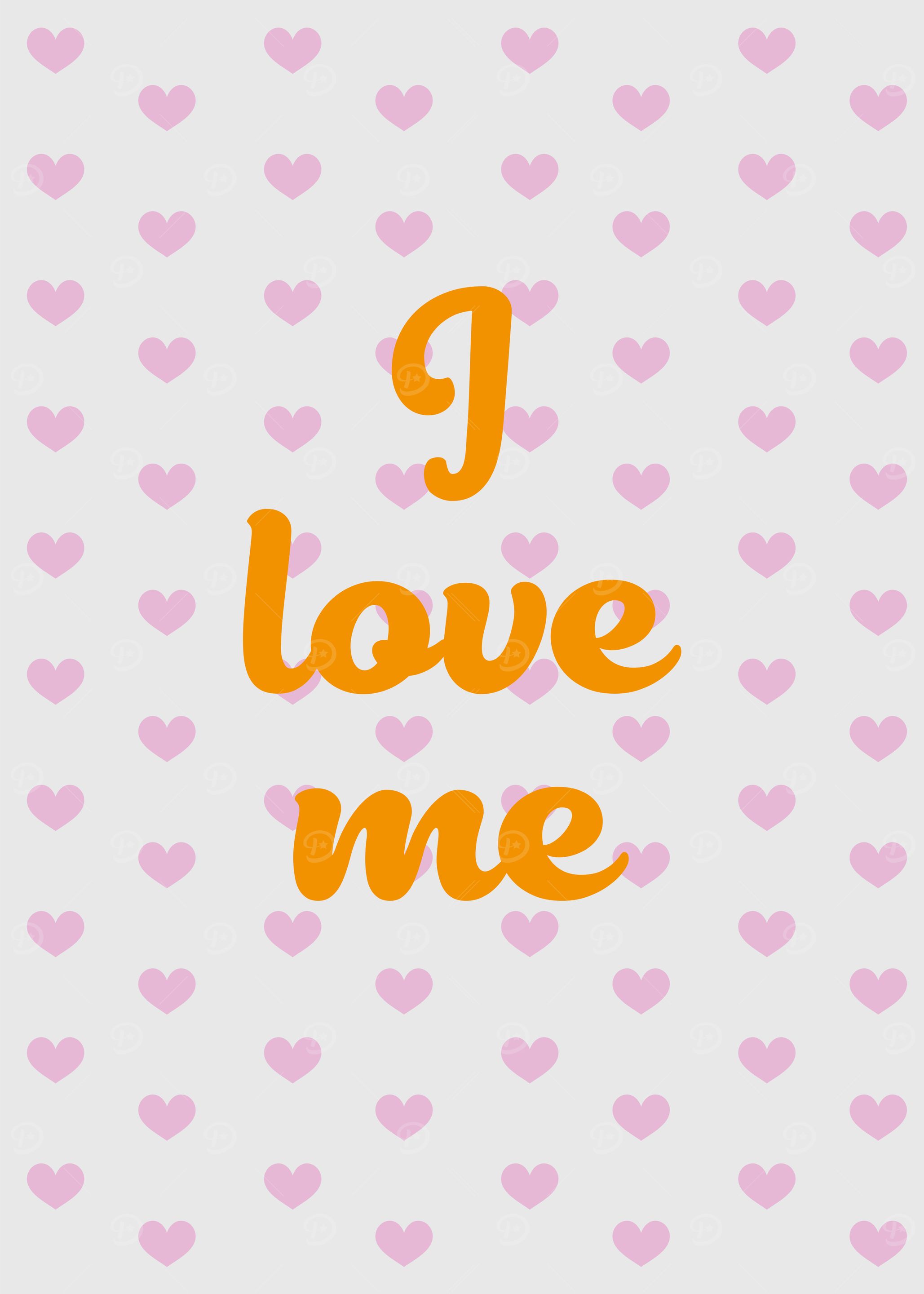 I love me