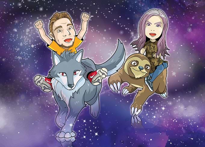 Wolf vs Sloth