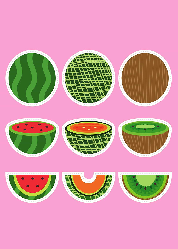 Melon fruits