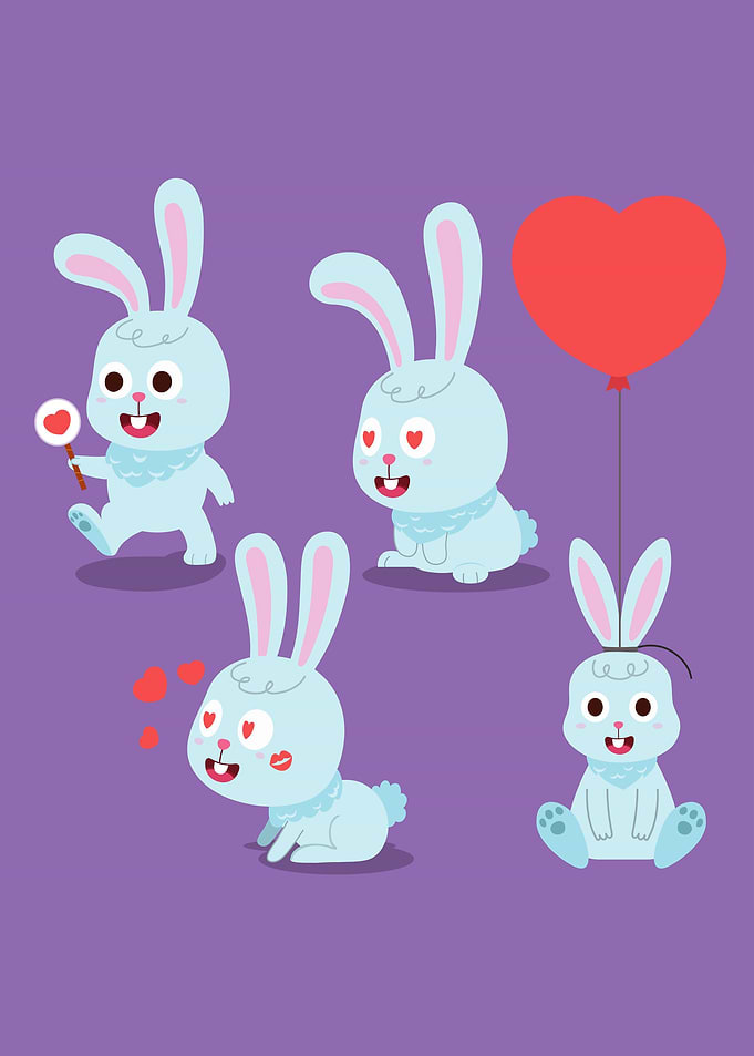 cute rabbits