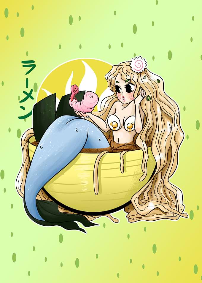Ramen Mermaid