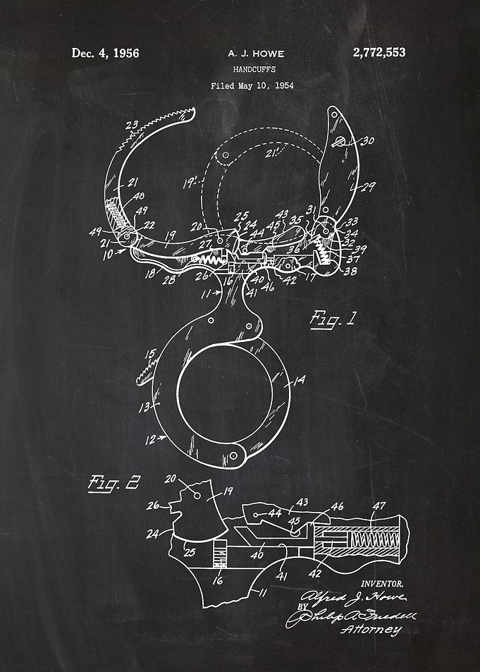 1954 Handcuffs