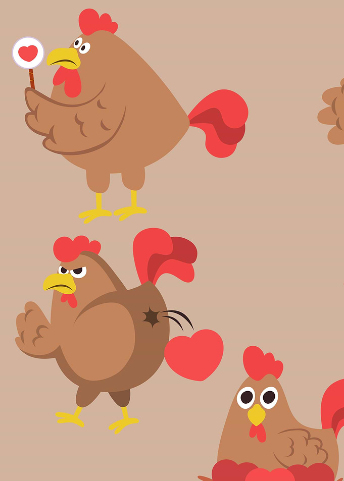 cute chicken
