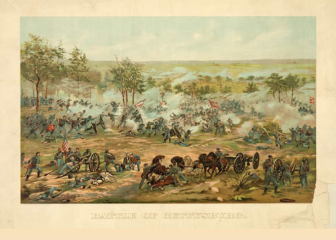 Battle of Gettysburg 1863