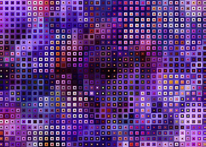 vibration of the violet