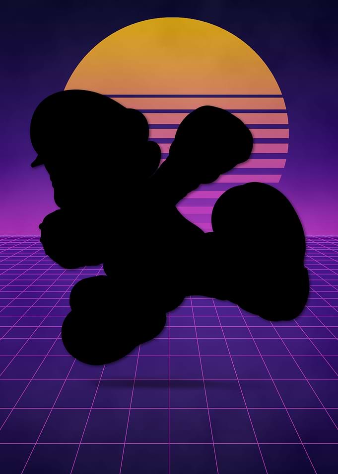Retro Super Mario