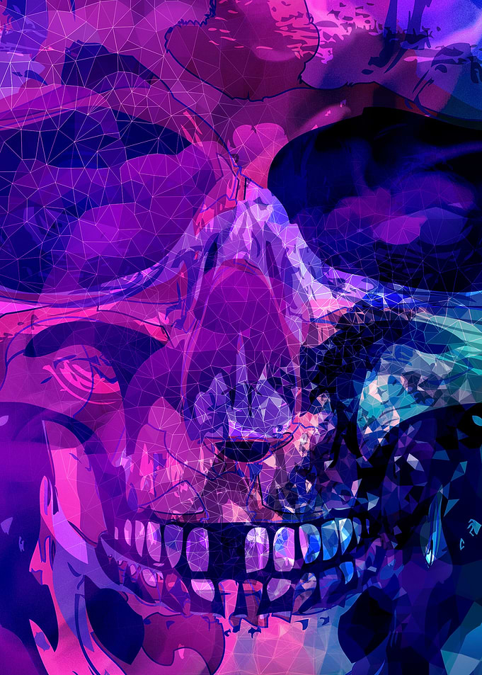 art vector skull