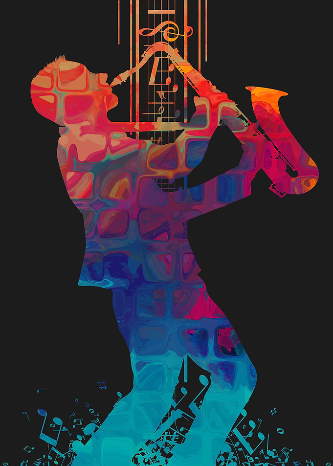 I love Music Saxophone