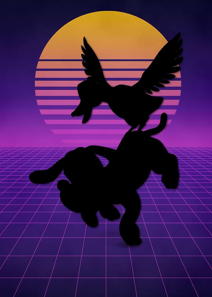 Retro Duck Hunt Duo