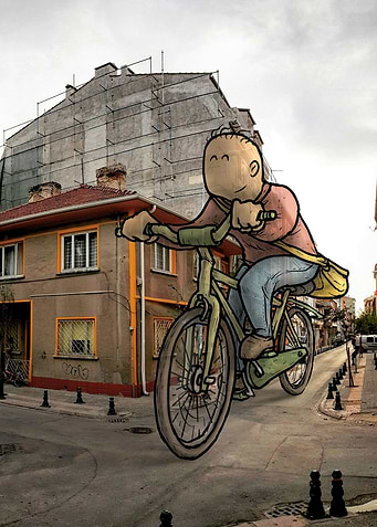 biking