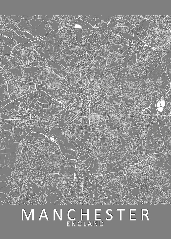 Manchester Grey City map