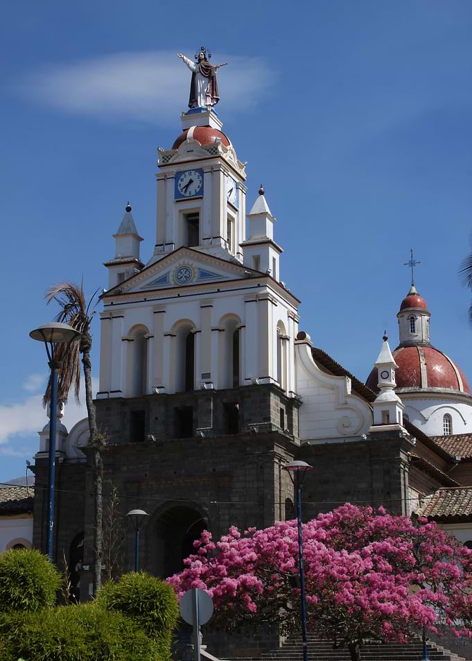 Church Next to a Park
