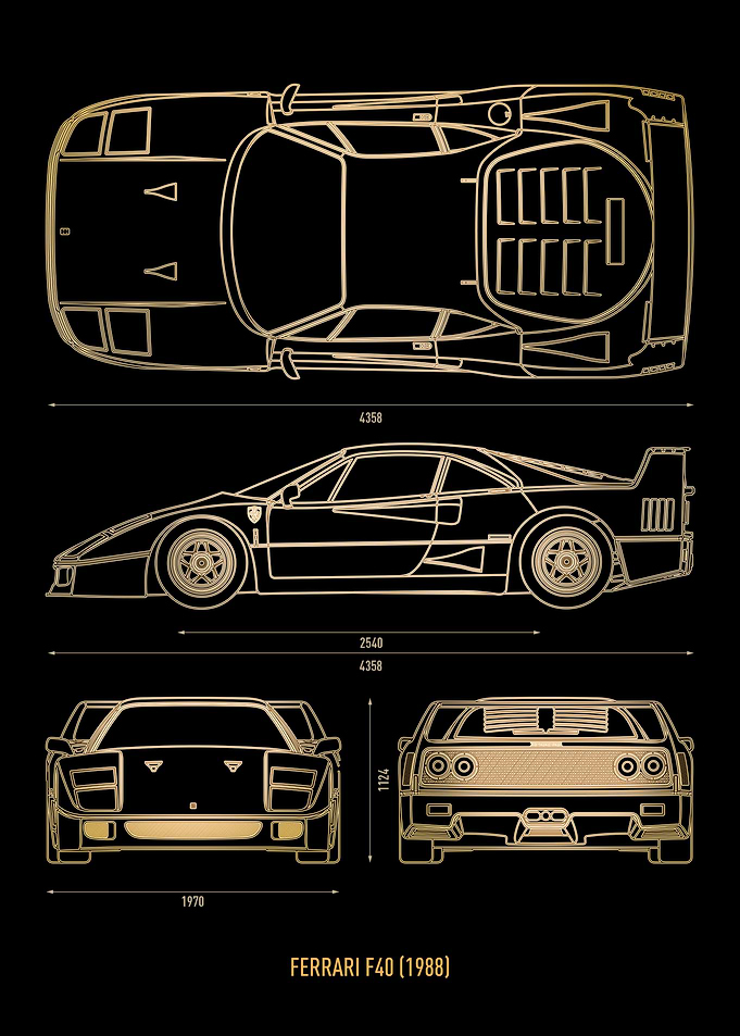 Ferrari F40 1988