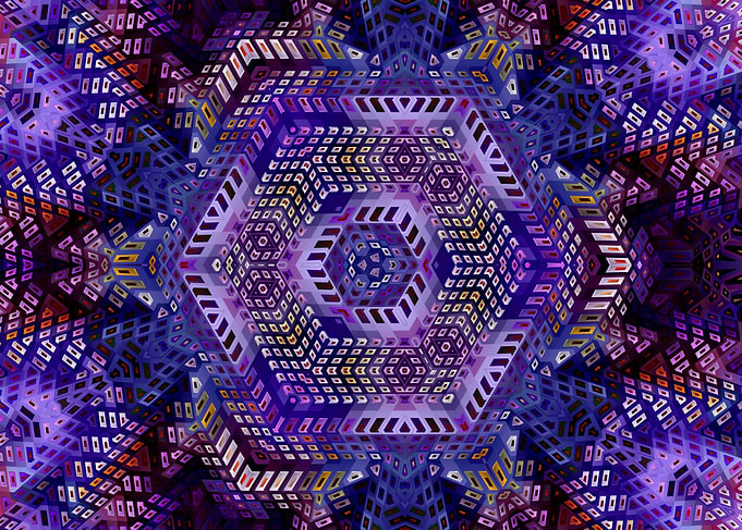 vibration of the violet
