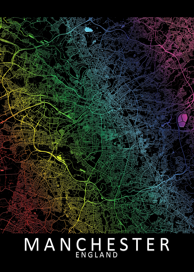 Manchester Rainbow CityMap