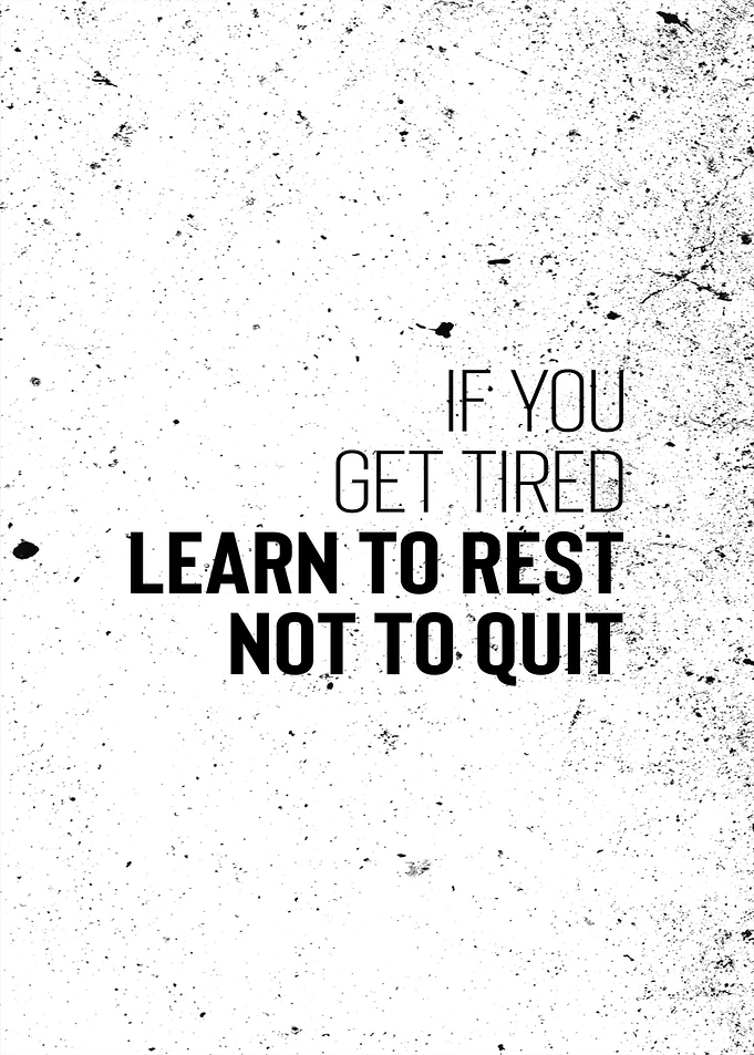 Learn to Rest