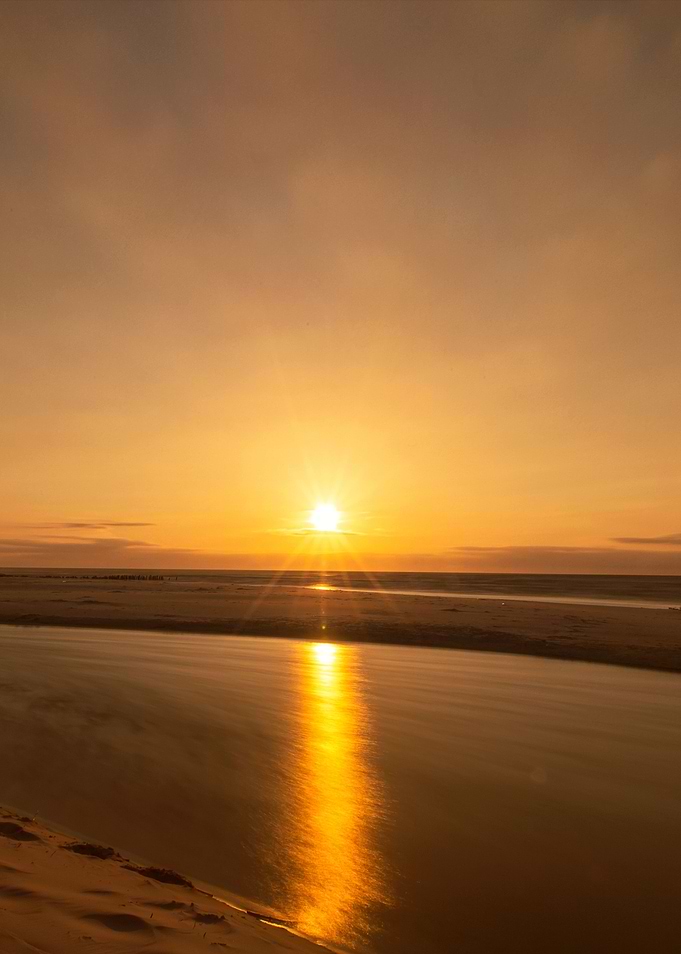 Sea sunset