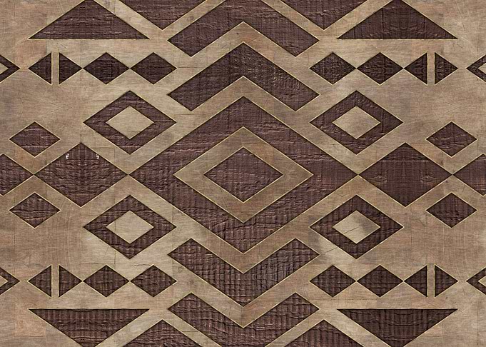 Geometric Wooden Pattern