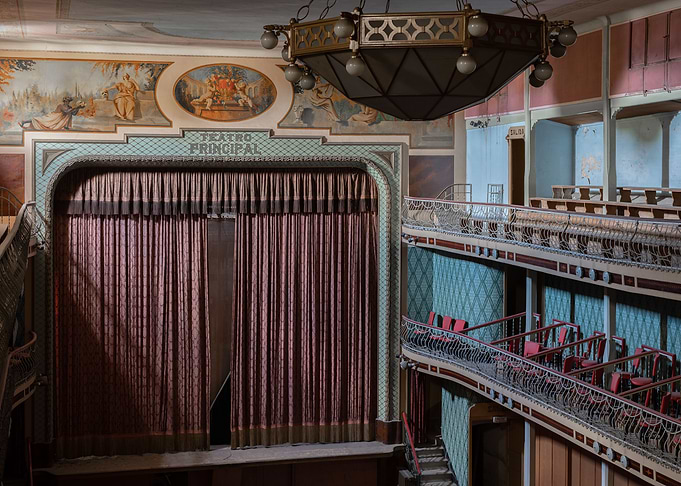 Vintage old theater