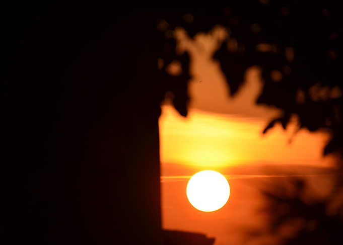 Looks like painted sunset