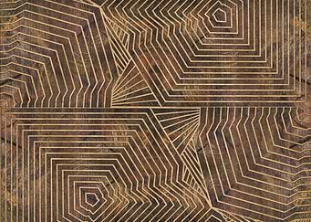 Geometric Wooden Pattern