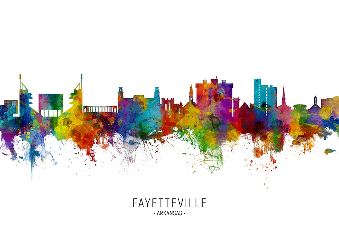 Fayetteville Skyline